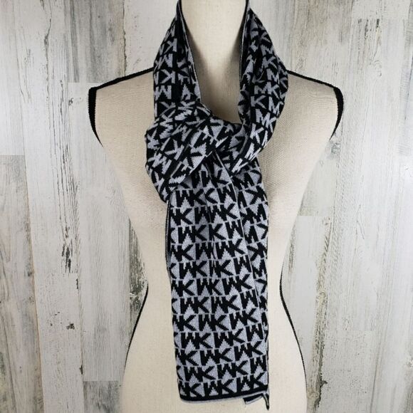 Michael Kors Metallic Logo Scarf - Picture 1 of 6